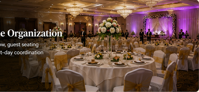 Venue organization service