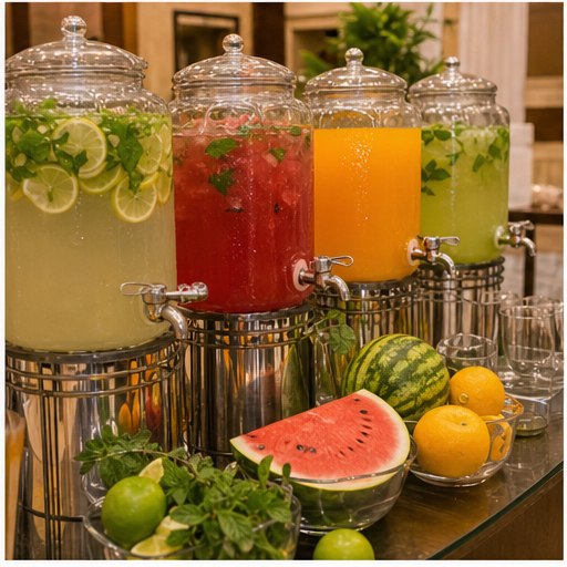 Juice and mocktail counter