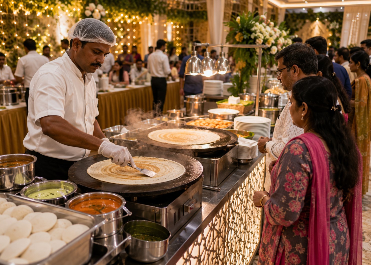 Live dosa counter